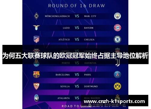 为何五大联赛球队的欧冠冠军始终占据主导地位解析