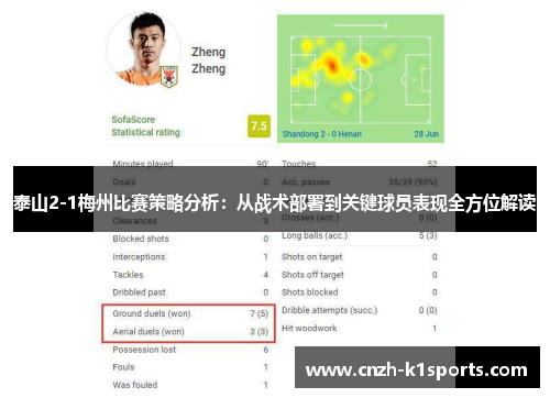 泰山2-1梅州比赛策略分析：从战术部署到关键球员表现全方位解读