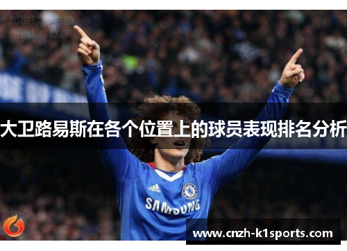 大卫路易斯在各个位置上的球员表现排名分析